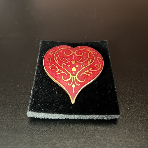 Big heart brooch - Picture 3 of 6